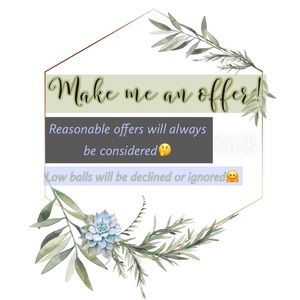 ✨Offers Welcome!✨